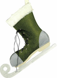 Christmas Decorative Sock Green
