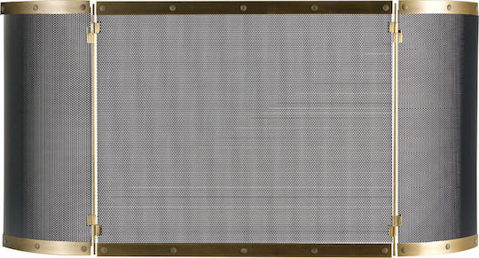 Zogometal mit 3 Blättern 58x24x50cm Bronze