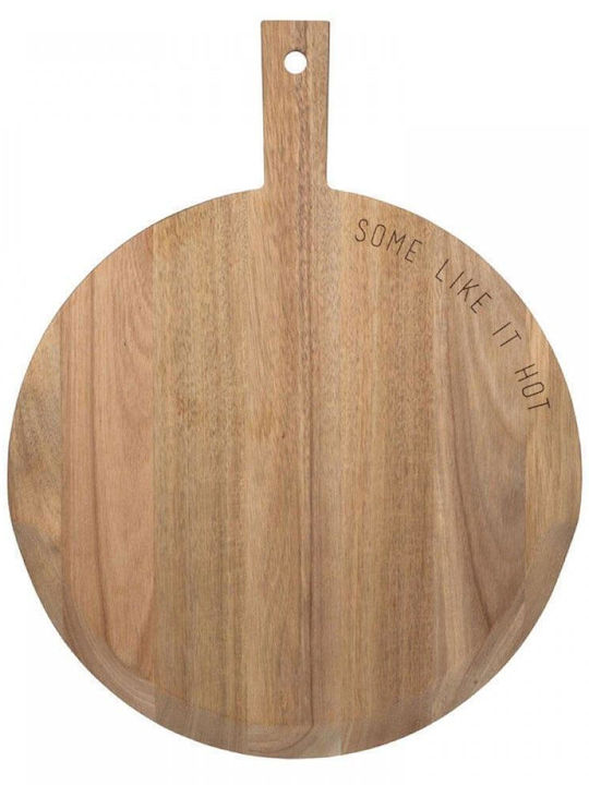 Raeder Wooden Pizza Serving Platter with Handle 49x38x1.5cm