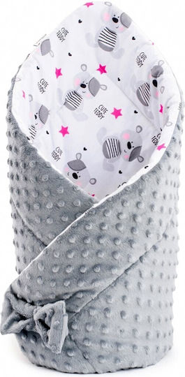 New Baby Baby Blanket Nursery Swaddling Blanket Minky Teddy 75x75cm