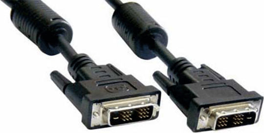 DVIA 3m DVI-I male to DVI-I male Cable Black ()