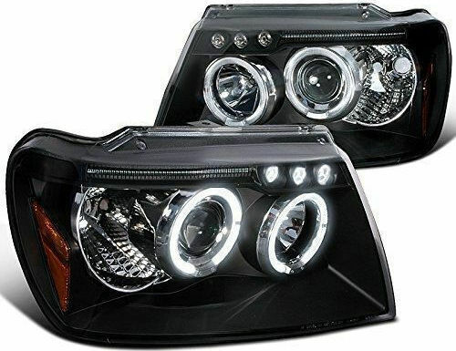 Предни светлини Ангелски очи LED за Jeep Гранд Чероки 1999-2005 2бр