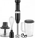 Kitchenaid Шейкър за ръце с неръждаема стоманена пръчка 180W Черно