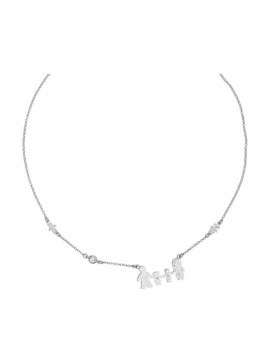 Excite-Fashion Family from Gold Plated Silver w...