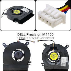 Laptop Fan for Dell Precision Precision M4400