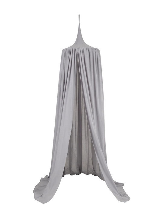 Larisa & Pumpkin Mosquito Net Room Cotton Gray