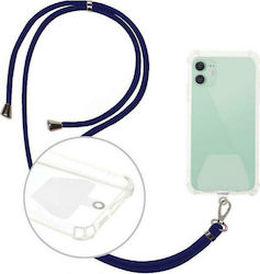 Universal Lanyard Neck Strap for Mobile Navy Blue