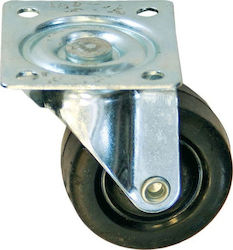 FFG Möbelrad Metallisch Schwarz 3x3.4cm 4 Stück