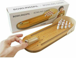 Wooden Tabletop Pinball Bowling for 3+ Years Old