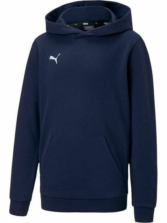 Kids Sweatshirt with Hood and Pockets Navy Blue