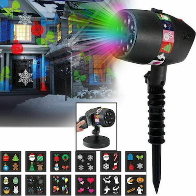 Electric Christmas Spotlight Laser LED Interior