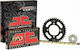 JT Sprockets Chain & Sprocket Kit (14-42-428HPO GB) for Modenas X-CITE Golden