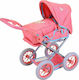 Knorrtoys Doll Stroller Καρότσι Ruby Nici Spring 80281