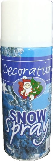 Christmas Decoration Spray in White color