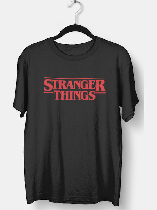 T-shirt Studio Tricou Stranger Things Negru
