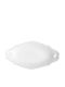 Cmielow Oval Porcelain Serving Platter Rococo White 25cm