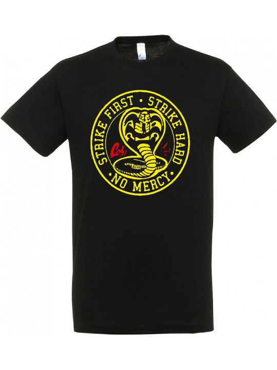 Cobra Kai No Mercy T-shirt σε Μαύρο χρώμα