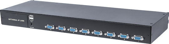 Intellinet Modular 8-Port VGA KVM Switch