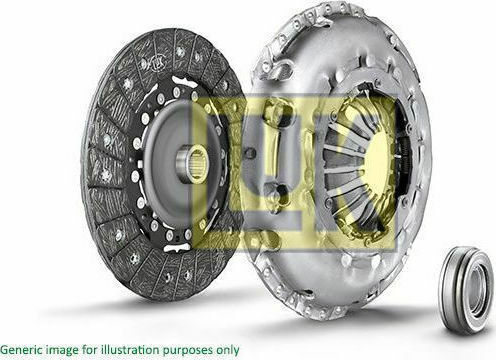 Luk Set de ambreiaj pentru Fiat Cinquecento / Palio / Panda / Punct / Seicento / Siena / Unu Lancia Ypsilon