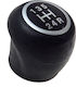 5 Shift Knob for Fiat Grande Punto 199 2005 black