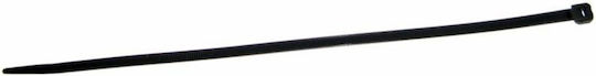 Cabletech Plastische Kabelbinder 100mmx2.5mm in Schwarz Farbe (100 Stück) DM-0046-10