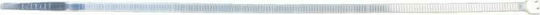 Cabletech Plastische Kabelbinder 150mmx2.5mm in Weiß Farbe (100Stück) DM-0047-15
