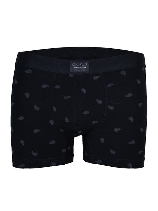 John Frank Men's Boxer Black