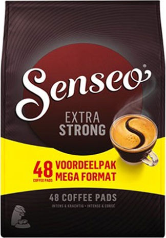Senseo Κάψουλες Espresso Extra Strong Συμβατές με Μηχανή Senseo Pads 48caps