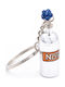 Keychain Nitro Metallic Silver/Blue