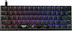 Ducky Mecha Mini Gaming Μηχανικό Πληκτρολόγιο 60% με Cherry MX Brown διακόπτες και RGB φωτισμό (Αγγλικό US)