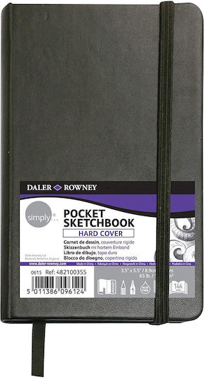 Daler Rowney Sketchbook Simply 8.9x14cm 9x14cm 72 Sheets