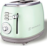 Morris Toaster 2 Slots 850W Green