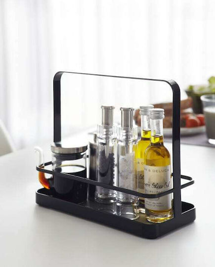 Yamazaki Tabletop Metal Base 21x18x18cm Black
