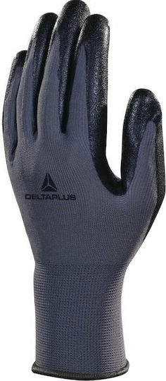 Delta Plus VE722 Arbeitshandschuhe Gray Nitril/Polyester 1Stück