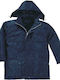 Delta Plus Darwin II Work Jacket with Hood Blue