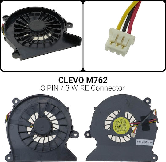 Replacement Laptop Fan for M762
