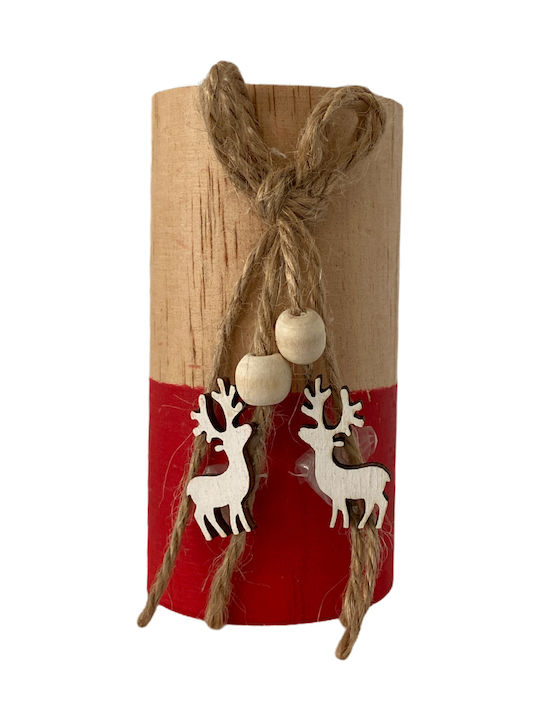 The translated Liquid template in German language: Weihnachtskerzen & Kerzenständer Kerzenleuchter Beige 10x6cm.