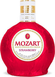 Mozart White Chocolate Cream Strawberry Λικέρ 15% 500ml