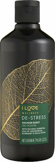 I Love Cosmetics Wellness De Stress Αφρόλουτρο σε Gel & Άρωμα Ευκάλυπτος 500ml
