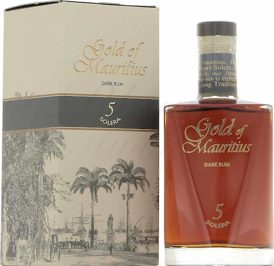 Gold Of Mauritius 5 Solera Ρούμι 40% 700ml σε Κουτί