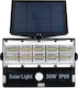 Στεγανός Ηλιακός Προβολέας LED 30W Ψυχρό Λευκό με Αισθητήρα Κίνησης IP66