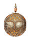 Hängendes Kugel Ornament Ornament Kunststoff Kupfer 8cm