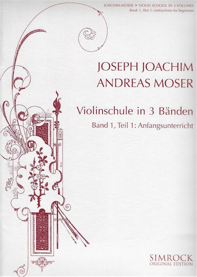 Simrock Joachim & Moser - Violin School für Geige Buch 1 Teil 1