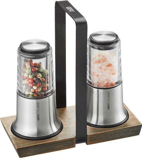 Gefu Manual Inox Spice Mill Set 14cm Silver 2pcs