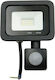 Wasserdichter LED Flutlichter 10W mit Bewegungssensor IP66