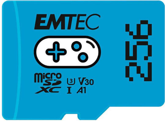 Emtec Gaming microSDXC 256GB U3 V30 A1 UHS-I 100MB/s