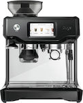 Sage Barista Touch SES880BTR4GUK1 Automatische Espressomaschine 1680W Druck 15bar für Cappuccino mit Mahlwerk Black Truffle
