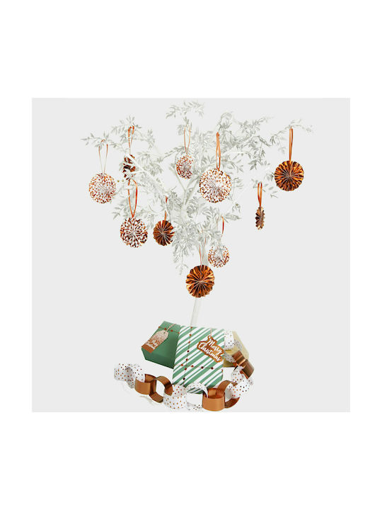 Christmas Set Ornaments Rose Gold 10pcs