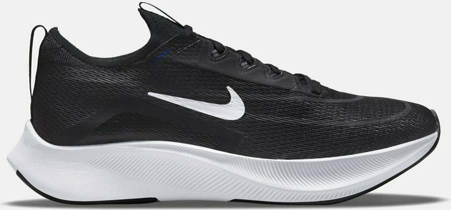 nike zoom fly black and white