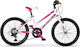 MBM District 24" Kinder Fahrrad Mountainbike 18 Gänge (2020) Damen Rosa